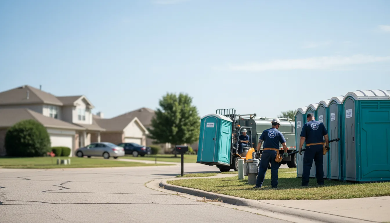 Porta Potty Rental in Sparta, NJ near me